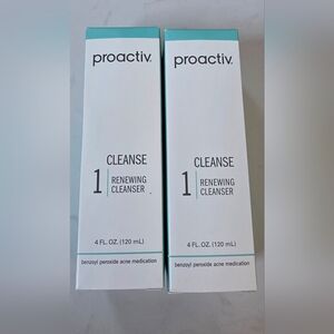 Proactiv Step 1 Cleanse Renewing Cleanser Lot of 2, 4 Oz, New In Box. Exp 4/26